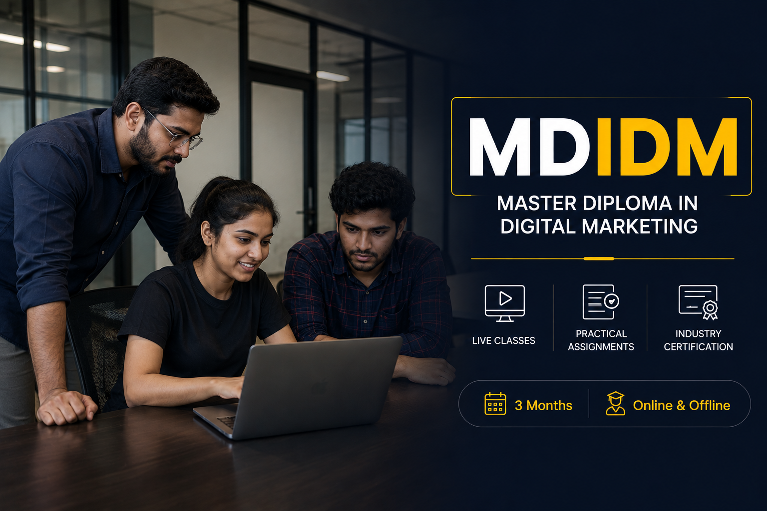 Master Diploma in Digital Marketing (MDIDM)