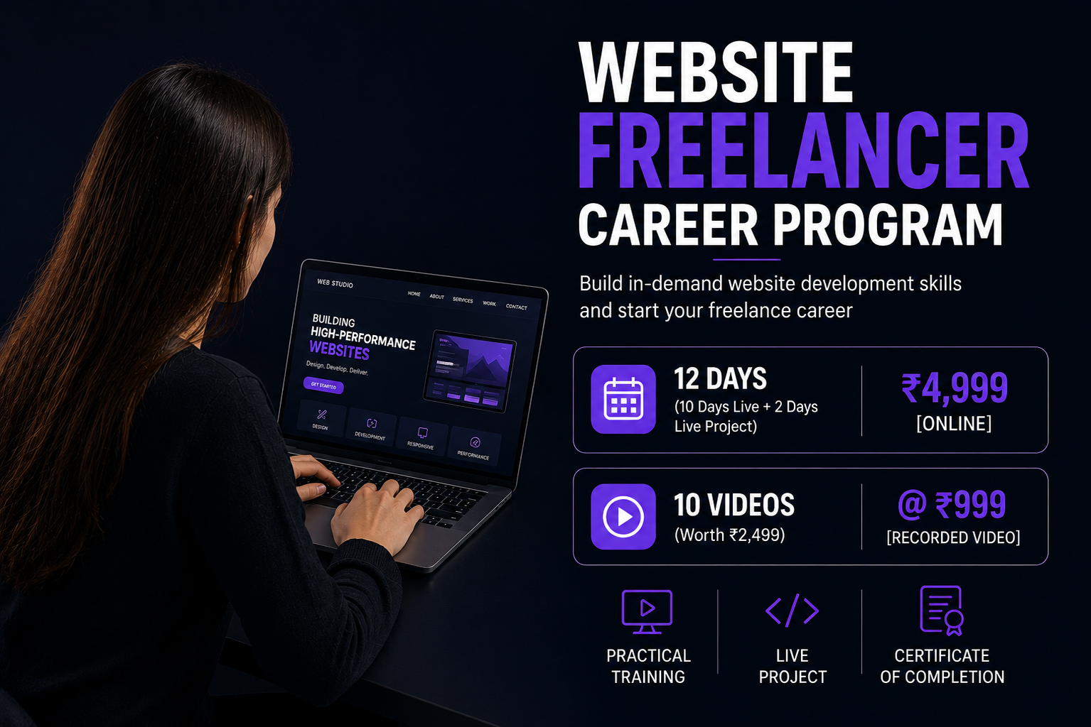 Website Freelancer Career Program