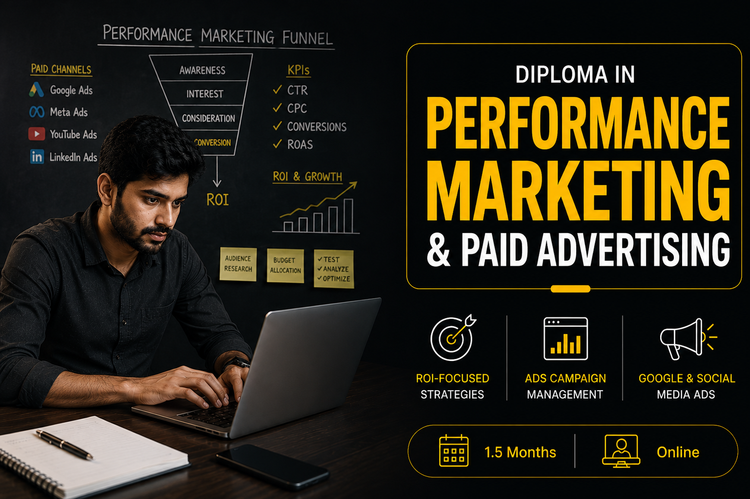 Diploma in Performance Marketing & Paid Advertising